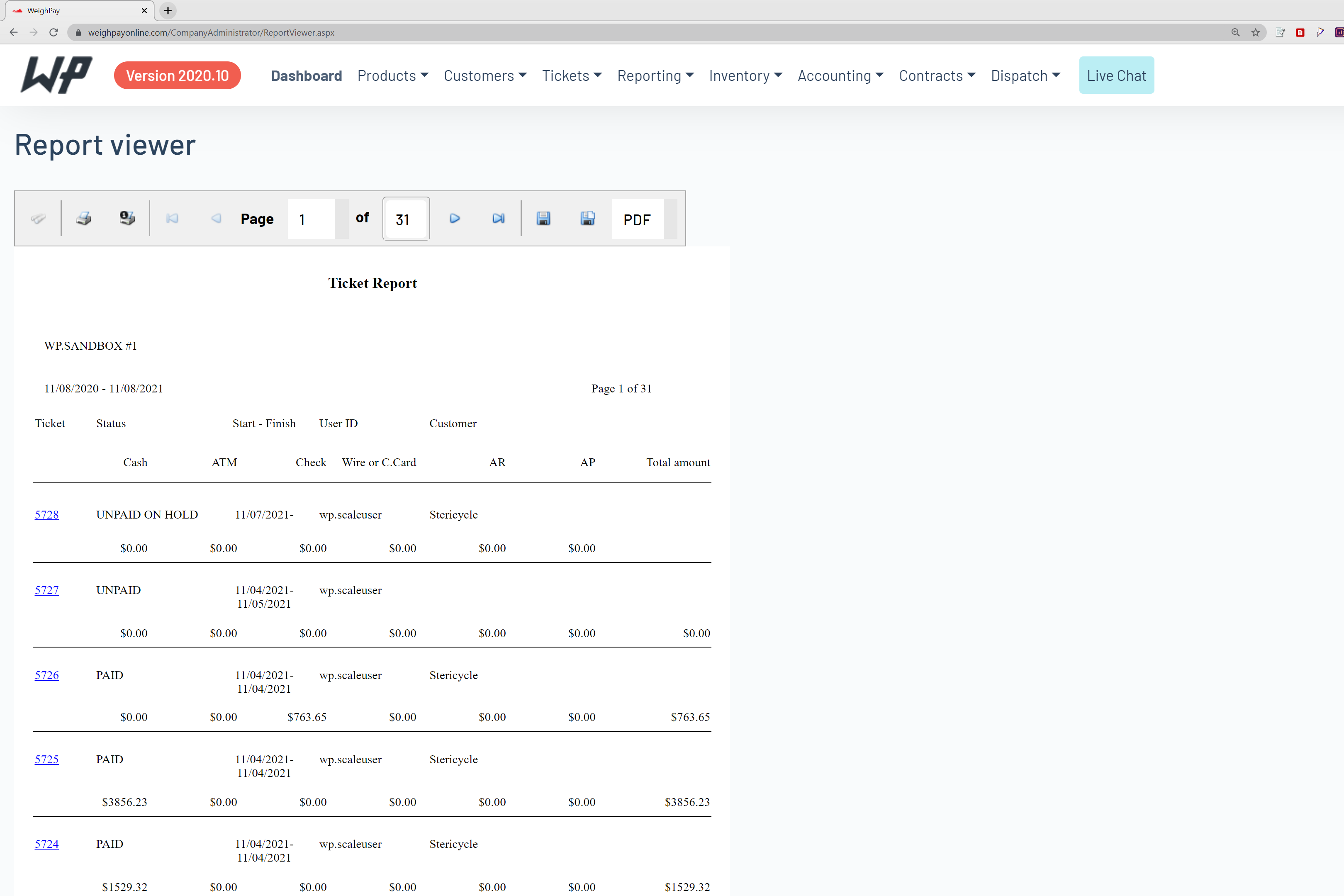 Ticket Reporting for Scrap Metal, Recylers & Waste Management Industry